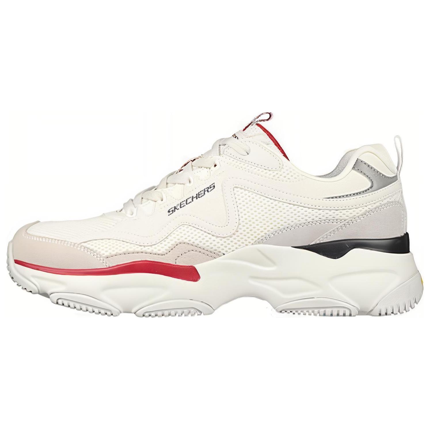 Skechers Men White Low Top Casual Shoes Comfort Simple 237485-WRDB 41.5