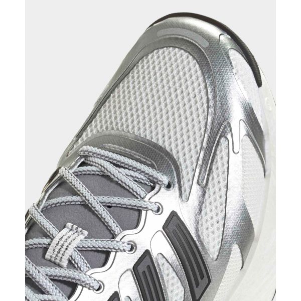 adidas נעלי סניקרס אדיזרו ארוקו כסף מטאלי יוניסקס אפור קריסטל-לבן אפור-שלוש JS3714