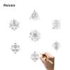 7 Pcs Copper Blue Meteor Hammer Metal Dice Solid Metal Polyhedral Dice Set Suitable for Role-Playing RPG  Board Game Card Game
