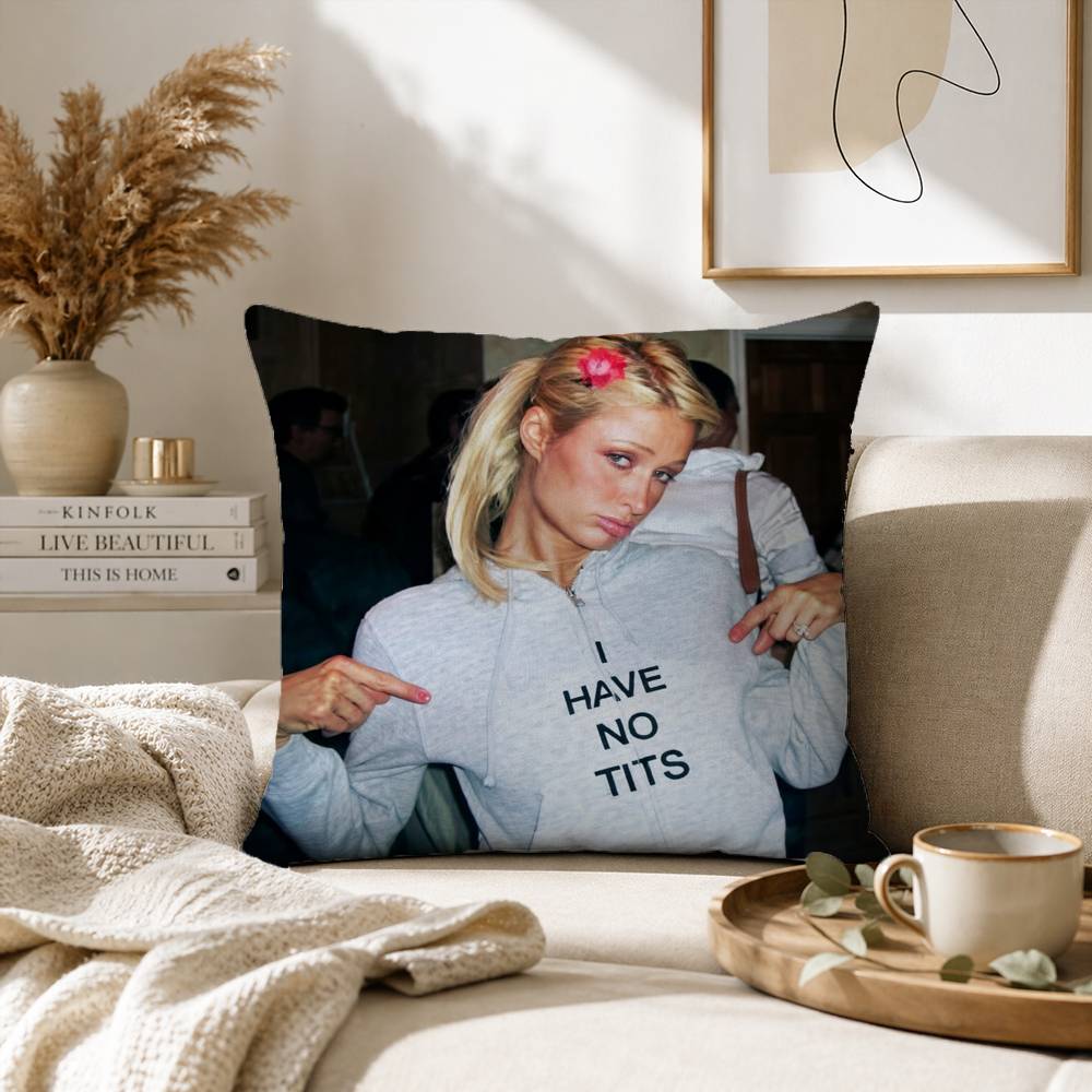 Paris Hilton Got Blow Pillow Case for Sofa Living Room Home office Decor Protective Cover