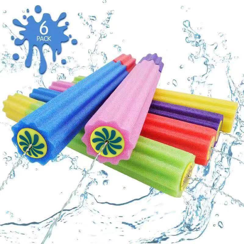 Children's Outdoor Foam Water Cannon Toy - EVA Material, Straight Tube Design for Beach Play