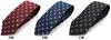 [MICHIKO LONDON] Michiko London Brand Necktie, Small Pattern, Emblem Pattern, 100% Silk, Crest, Jacquard Weave (B: Navy)