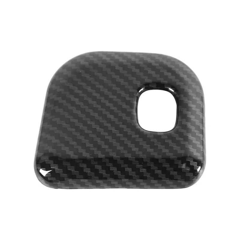 For Jeep Grand Cherokee 2014- Carbon Fiber Car Electric Tailgate Switch Button Frame Cover Trim