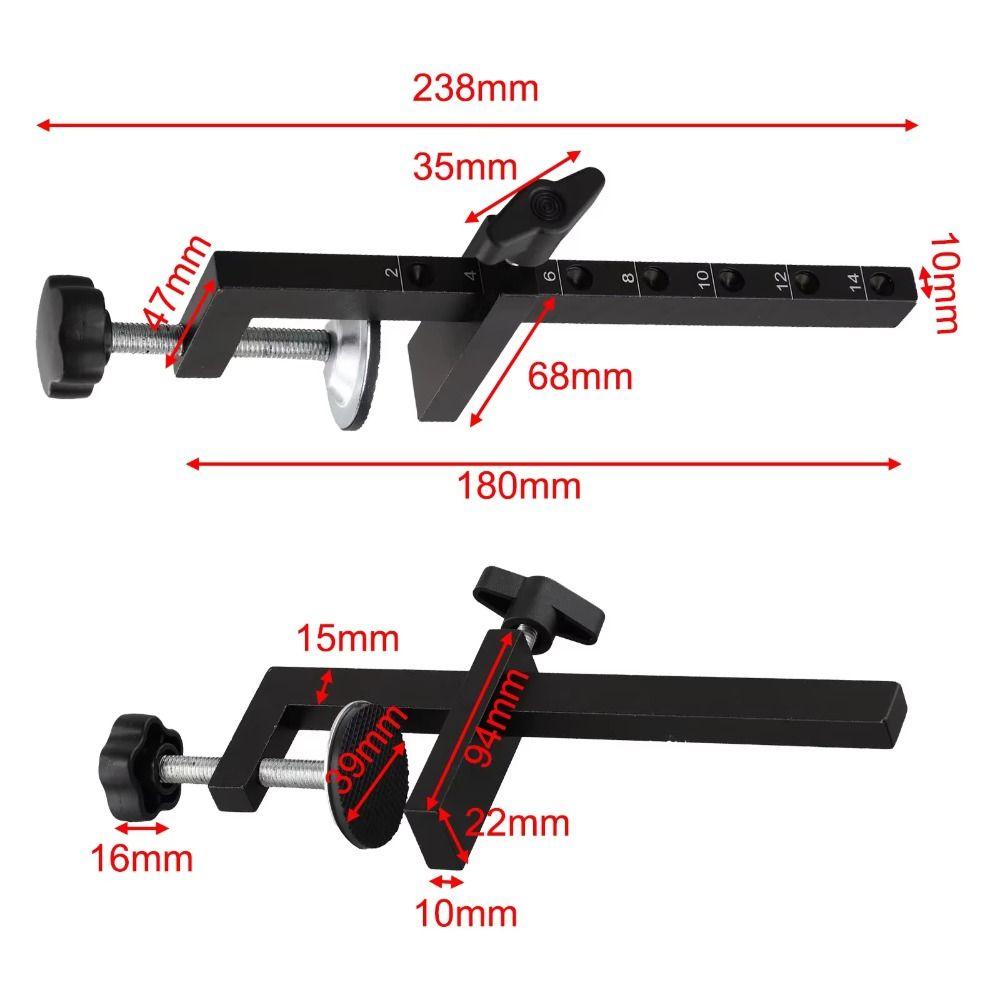 1pc Adjustable Woodworking Clamp Micro-Adjustment Handle F Bar Clamp  Metalworking Crafts