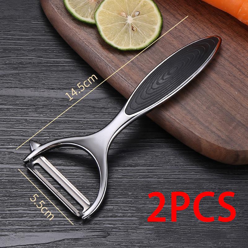 Stainless Steel Fruit Vegetable Tools Vegetable Peeler Potato Peeler Kitchen Accessories, Non-slip Handle SGGJ001