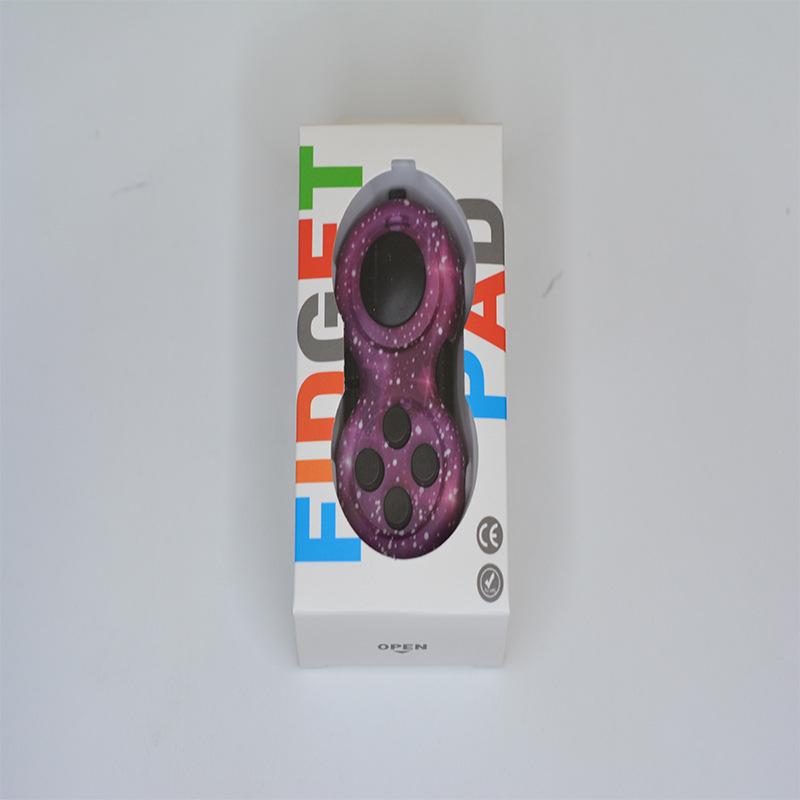 Fidget Game Toy: Magic Cube with Silicone Buttons for Stress Relief