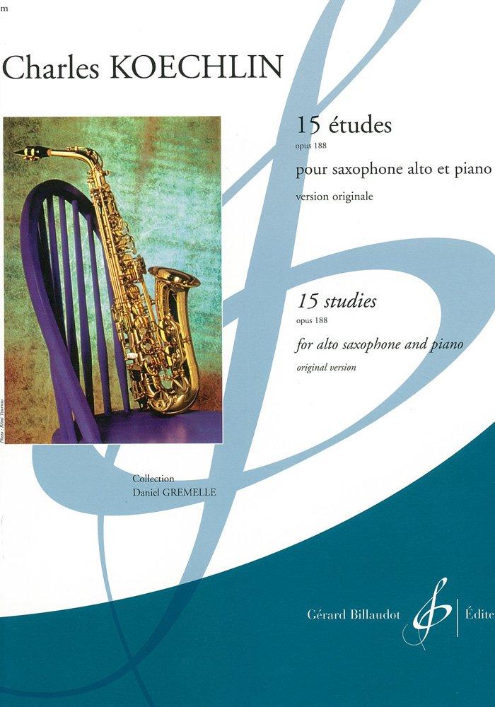 15 Etudes 188 Beyondo Publishing Kecklin Op. (Saxophone, Piano)