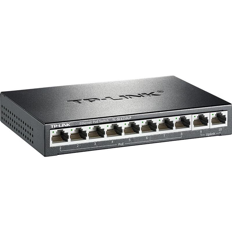 TP-LINK TL-SL1210LP 8-Port 100M PoE Switch