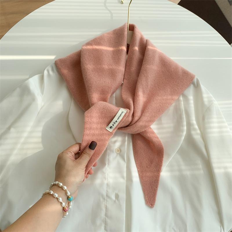 Winter Neck Scarf Delicate Fashion Scarf Wrap Ladies Decorative Scarf Soft Knitted Shawl For Cold Seasons Casual Outings