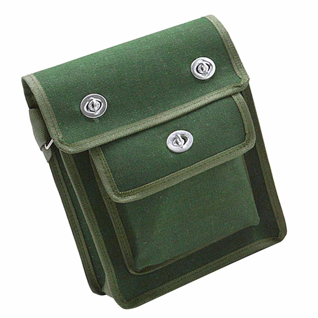Tool Bag Thickened Canvas Multi Layer Waterproof Portable Repair Tool Pouch for Woodworker Electrician
