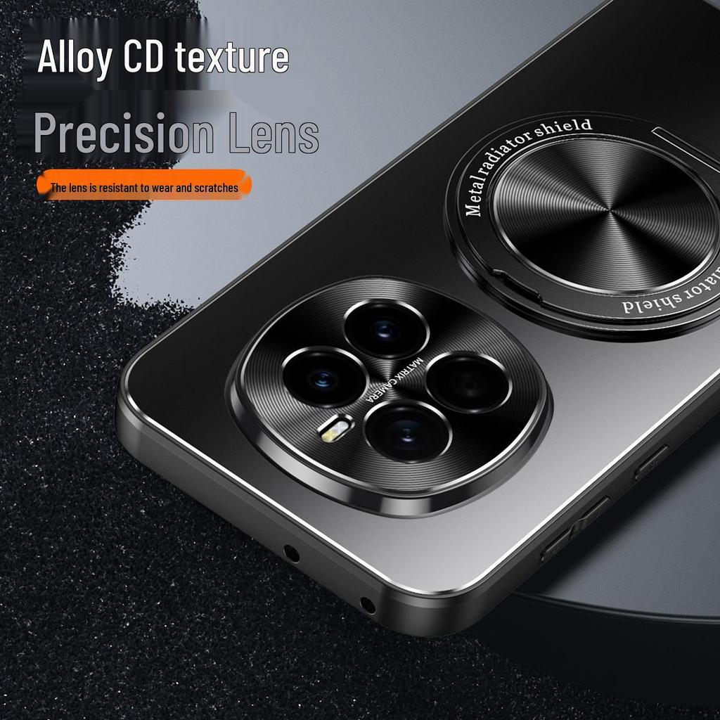 Honor Magic7 Pro Telefoonhoesje: Grensoverschrijdend compatibel, Roterende magnetische standaard, 360° Bescherming