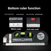 Multipurpose Laser Level Tool Cross Line Laser Leveler with 8FT 2.5M Standard Measuring Tape and Metric Rulers