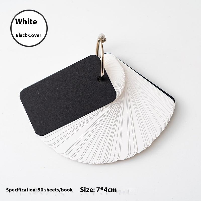 50/100Pcs Colored Blank Kraft Paper Cards Craft Cards Paper Business Message Cards Flash Card Blank For Learning Study Diy Memor