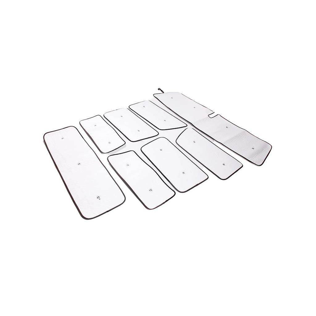 METYOUCAR Car Sunshade Set for Hummer H2 Folds and UV Protection for Easy and Fits Full Window Glass 8-Piece 2003-2009, Up, Heatsink, Parking,