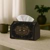 1pc Mystical Esoteric Decorative Tissue Box - Eye Golden Black - Ideal for Holiday Gatherings & Home Decoration, Measuring 17.02*25.91 Cm, Perfect for