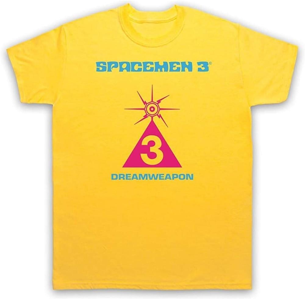 Футболка Spacemen 3 Dreamweapon Желтая Унисекс S-5XL ND971 Унисекс Футболка XXXL