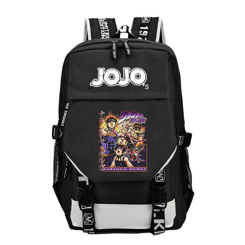 Backpack, Student Animation Fashion Trend Personalized Backpack Men'S And Women'S School Bags