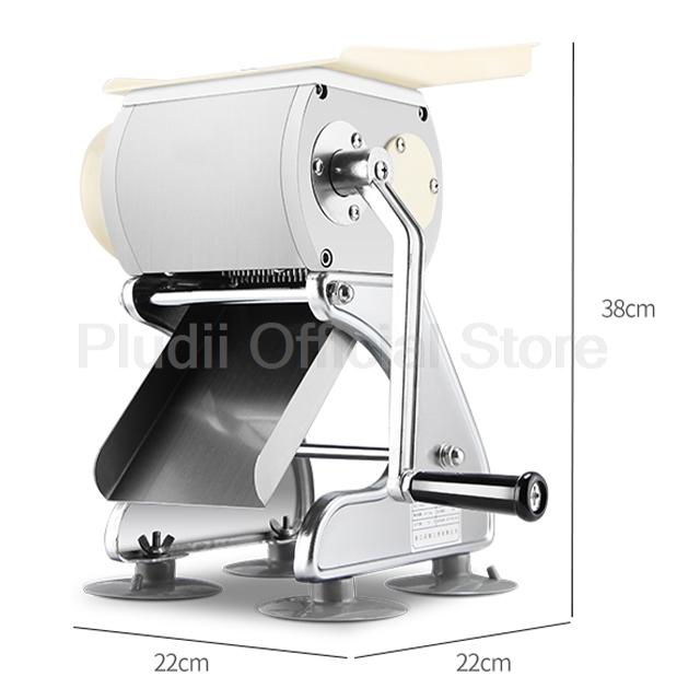 

350 Вт электрическая/ручная мясорубка 60 кг/ч нарезка из нержавеющей стали мясорубка регулируемые лезвия для домашней кухни нарезка кубиками шинковка 220V&2.5mm