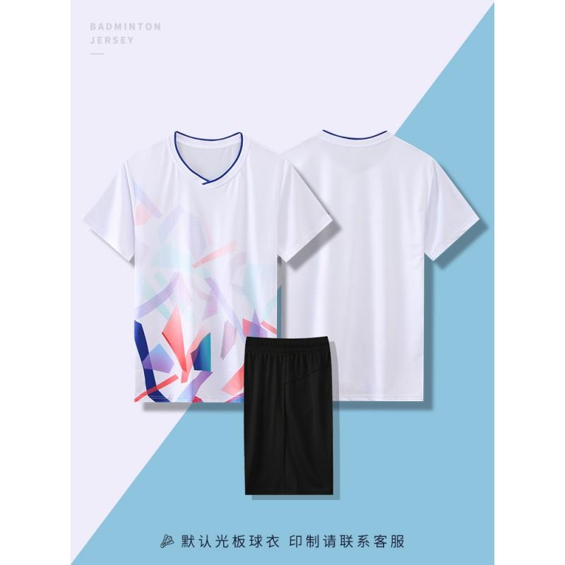 Quick Dry Badminton Shirt Shorts Set Men Women Tennis Table Volleyball Training Competition