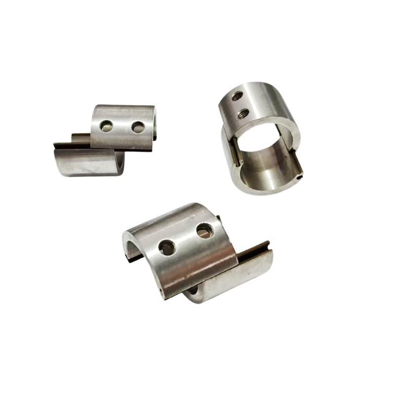 Adjustable Stainless Steel Display Stand Clamp - Hole-Free Pendant Accessory