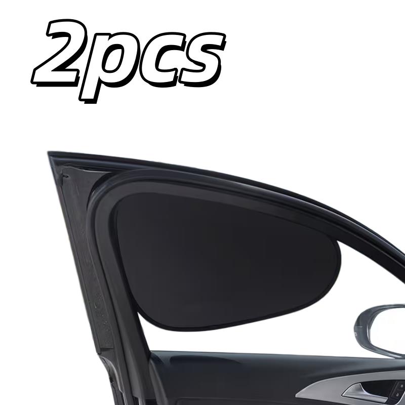 

2pcs Car Front Seat Sunshades – Electrostatic Film, Heat Insulation, Traceless, Clear View