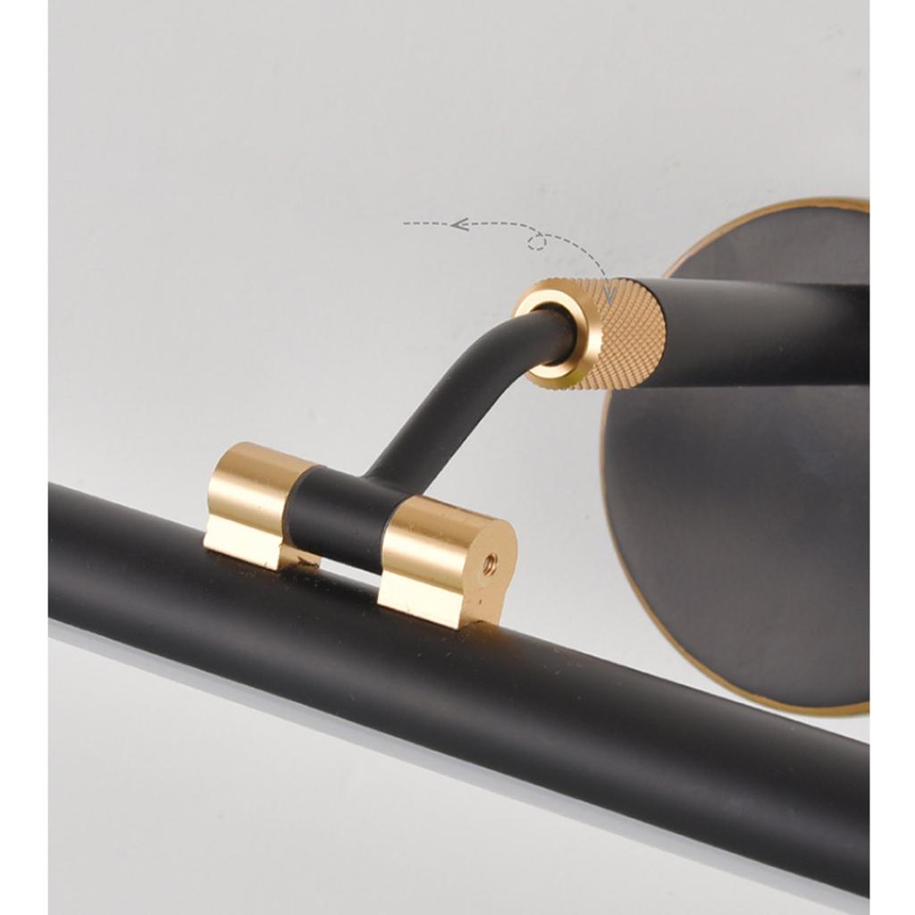 Mirror light bathroom mirror cabinet dedicated retractable LED bathroom cabinet modern simple makeup fill light new Chinese style