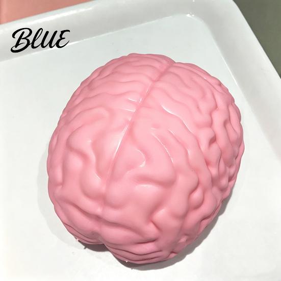 Tension Relief Ball 1/2Pcs Giant Simulation Brain Squeeze Toy Stress Pink Slow Rebound Sensory Decompression Rising Realistic Fidget