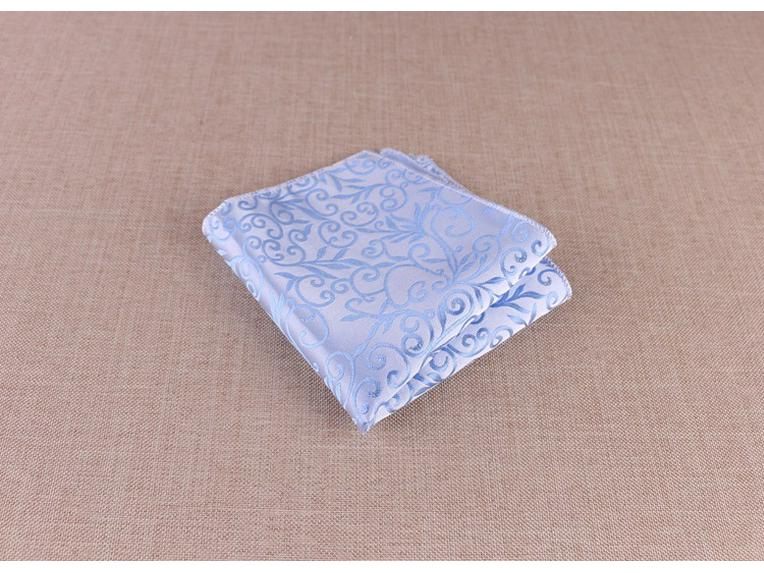Men's Pocket Square: Customizable Logo Pattern Handkerchief for Gentleman, Evening Accessories