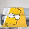 Bart Simposonseds Blanket Warm Cozy Fluffy  Throw Blankets for Bed 50x60 Inch Multiple Sizes Bedding Throws