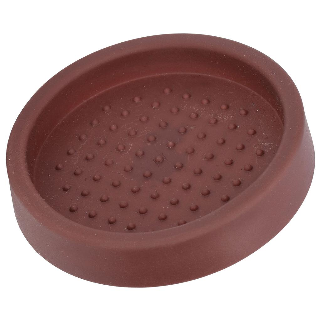 Round Silicone Coffee Tamper Mat Soft Heat Resistant Portable Coffee Tamper Pad for Home