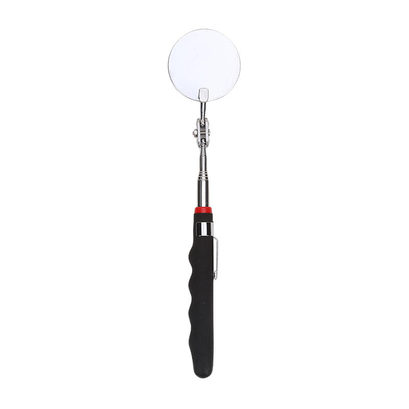 360°Retractable Inspection Mirror Round Telescopic Detection Lens Pocket Clip Car Repair Observation Tools