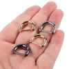Metal D Ring Buckle Shackle Clasp For Leather Craft Bag Strap Belt Handle