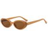 Kleine Rahmen Vintage Sonnenbrille Mann Marke Designer Sonnenbrille Männlichen Mode Shades Oval Spiegel Schwarz Retro Oculos De Sol