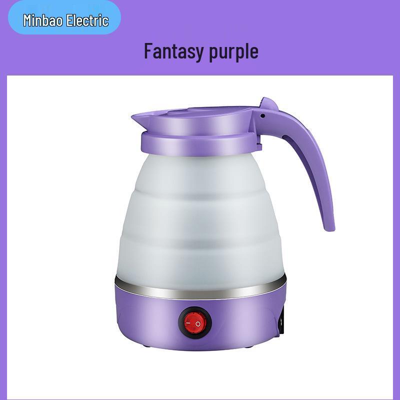 Portable Multi-functional Silicone Electric Folding Kettle for Travel and Dorms