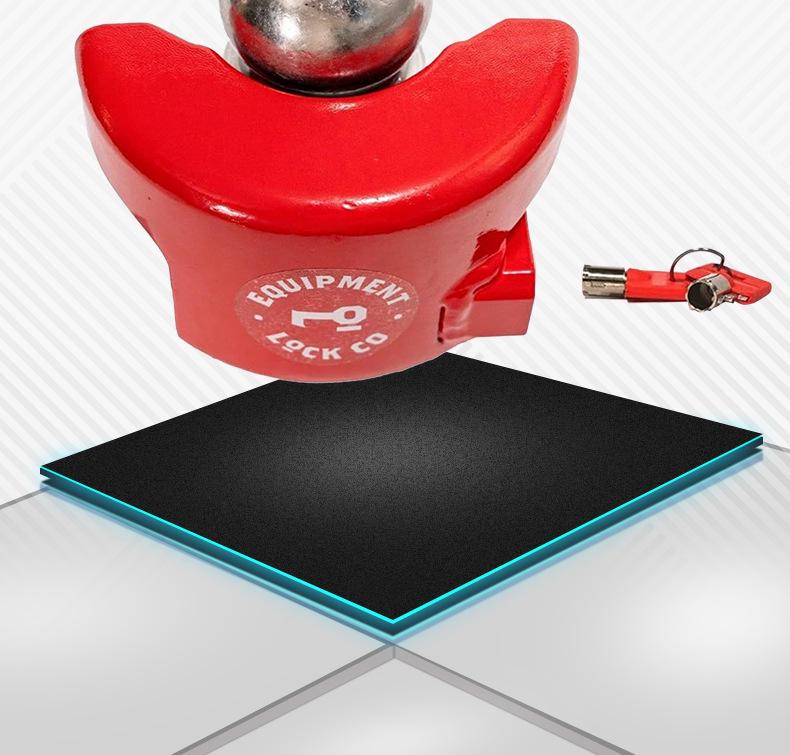 Universal 2-5/16" Trailer Hitch Lock Anti-Theft Safety Ball Coupler