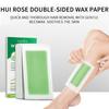 20 Stick Professional Hair Removal Wax Strips for Summer Depilation Double Sided Cold Wax Paper for Leg Body Useful X6B9