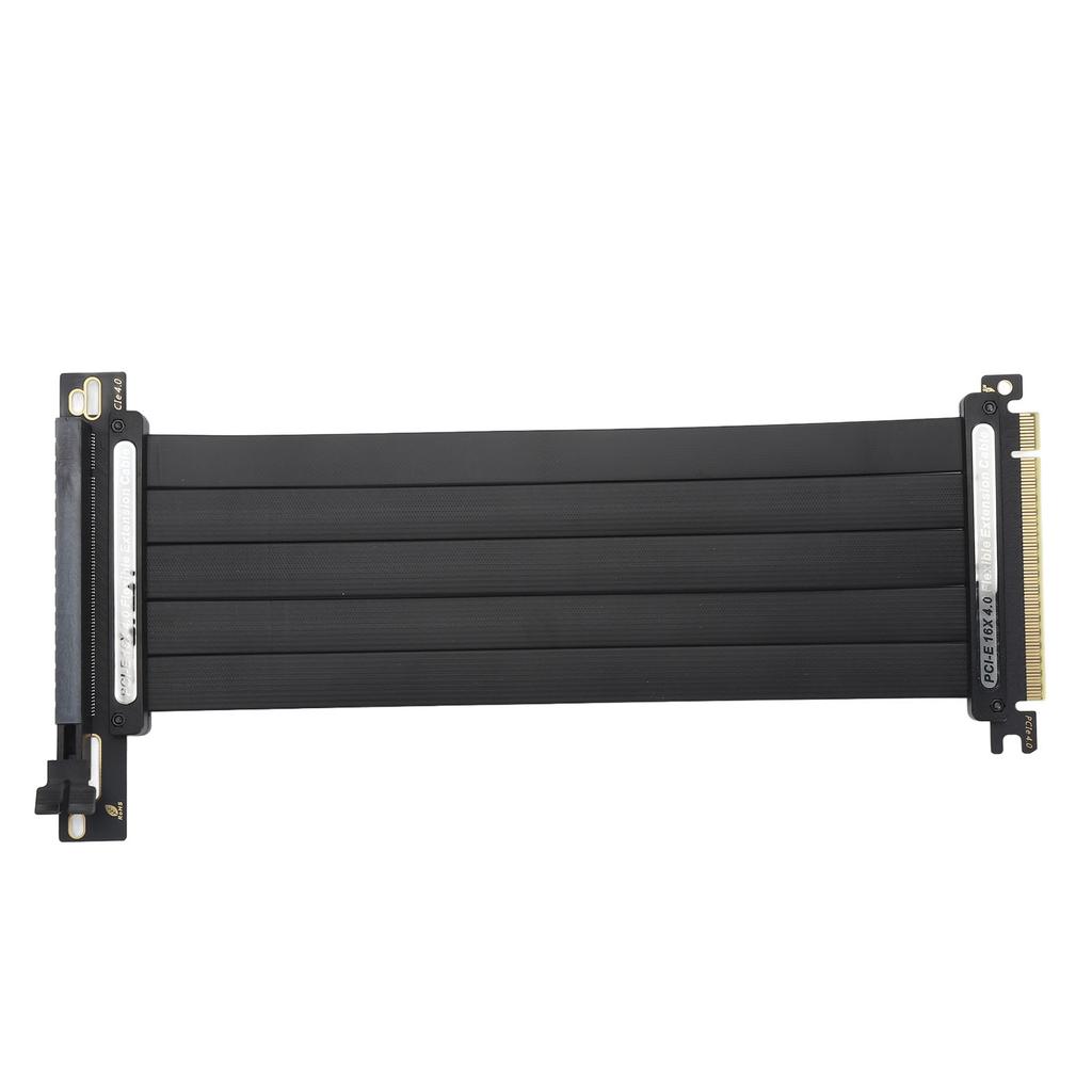 PCIE4.0 X16 Extension Cable High Speed Shielding GPU Riser Cable Flexible Right Angle for 3090ti 3090 3070ti 3070