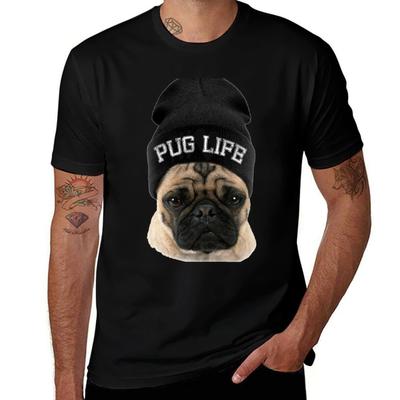 Pug Life TShirt Cotton Tshirt  TShirt
