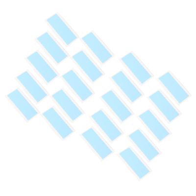240pcs Hair Extension Tape Double Sided Extension Tapes Tabs Water Resistant Replacement Wig Tapes for Home Hair Salon 0.31x1.57in
