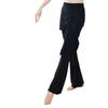 Damen Schwarze Culottes mit geradem Bein für Modernen Chinesischen Tanz