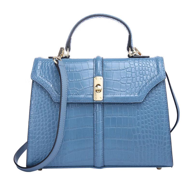 Versatile Women s Split Leather Shoulder Crossbody Bag