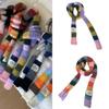 Elegant Multipurpose Scarf Sophisticated Girls Neckerchief Punk Decorative Scarf for Adding Personality to Any Ensemble