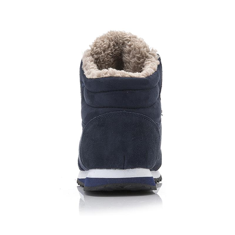 Moda Męskie buty Męskie buty zimowe Plus Size 48 Keep Warm Ankle Botas Hombre Skórzane buty zimowe Buty męskie Pluszowe zimowe trampki męskie