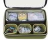 EVA 5-Piece Round Bait Box Set - Carp Fishing Gear & Tackle Storage