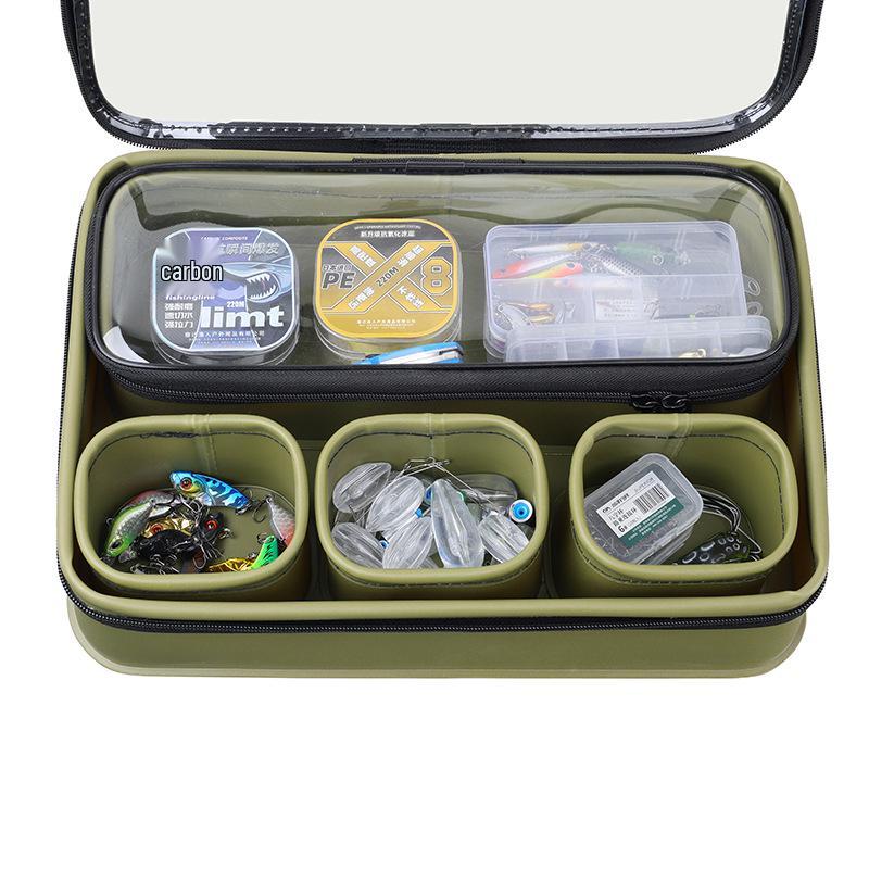 EVA 5-Piece Round Bait Box Set - Carp Fishing Gear & Tackle Storage