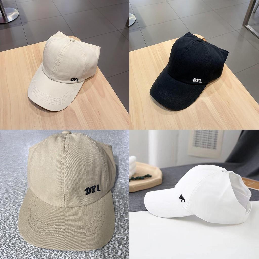 Baseball Cap Simple With Solid Color Design And Letter Decoration For Wear Daily