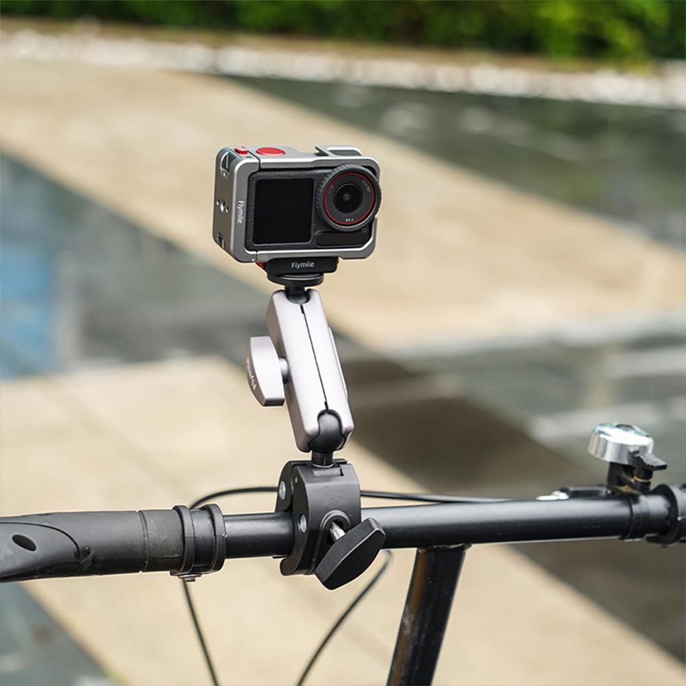 For DJI ACTION 4/5 Pro Magnetic Quick-Release Base Anti-Slip 1/4 Folding Adapter Metal Base Wear Resist Expansion Accessories