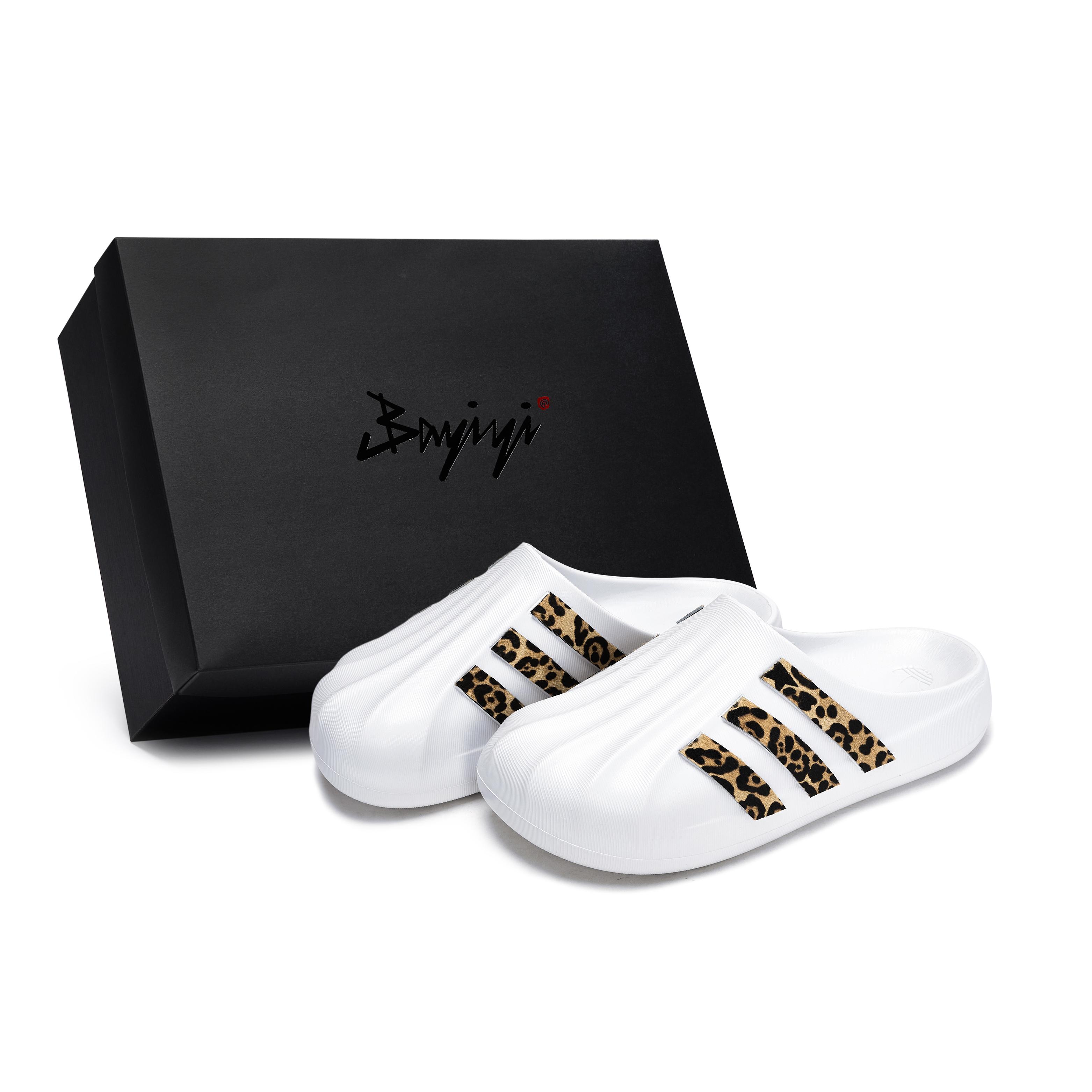 

Adidas Originals AdiFOM SUPERSTAR MULE Slip Resistant Closed Toe Slippers Unisex Black White Brown IF6184(Team80-S-BOX) 42