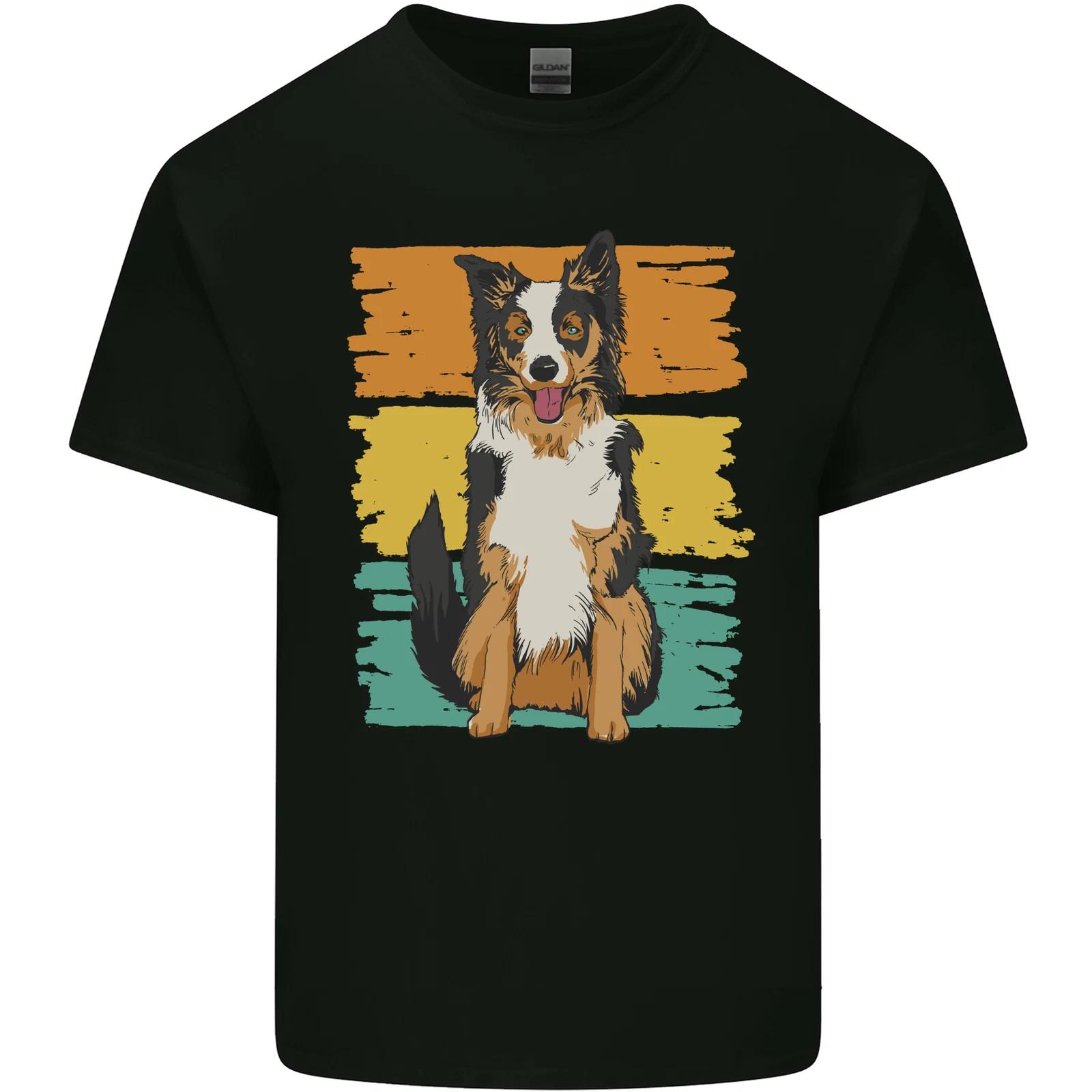Australian Shepherd Dog Sheepdog Kids T-Shirt Childrens 4XL