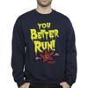 Netflix Mens Stranger Things You Better Run Sweatshirt